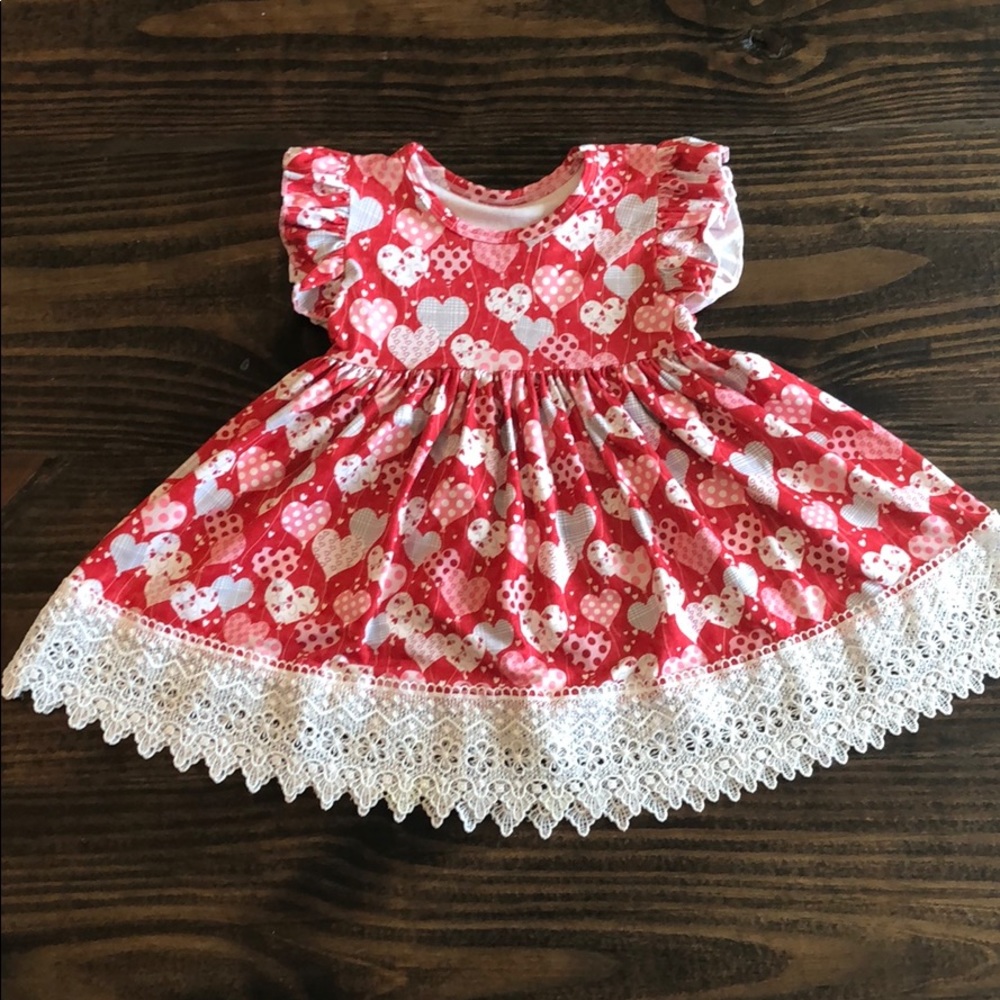 Toddler Girl Valentines Dress